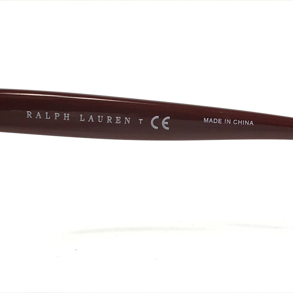 Polo Ralph Lauren Eyeglasses Frames PH 2198 5731 Clear Red Cat Eye 54-17-140